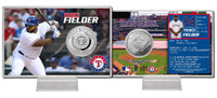 Prince Fielder Silver Coin Card