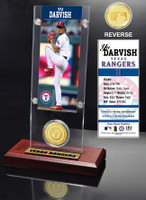 Yu Darvish Ticket & Bronze Coin Desk Top Acrylic