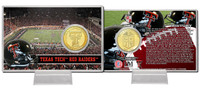 Texas Tech University Bronze Coin Card