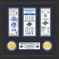 Toronto Blue Jays 1992 World Series Champions Ticket Collection