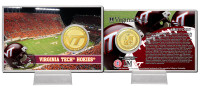 Virginia Tech Bronze Coin Card
