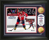 Alex Ovechkin Franchise All Time Points Leader Gold Coin Photo Mint