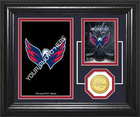 Washington Capitals Fan Memories Bronze Coin Desktop Photo Mint