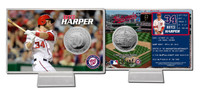 Bryce Harper Silver Coin Card