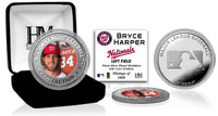 Bryce Harper Silver Color Coin