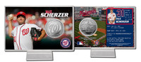 Max Scherzer Silver Coin Card