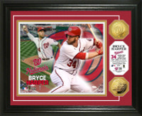 Bryce Harper Gold Coin Photo Mint
