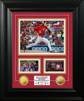 Max Scherzer No-Hitter Marquee Gold Coin Photo Mint