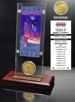 Super Bowl 17 Ticket & Game Coin Collection
