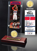 John Wall Ticket & Bronze Coin Acrylic Desk Top