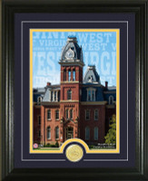 West Virginia University Campus Traditions Bronze Coin Photo Mint