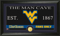 West Virginia University Man Cave Bronze Coin Panoramic Photo Mint