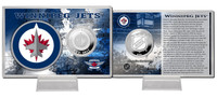 Winnipeg Jets Silver Coin Card
