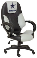 Dallas Cowboys Commissioner Leather Office Chair