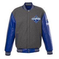 **Kansas City Royals 2015 World Series Champions Reversible Wool Jacket