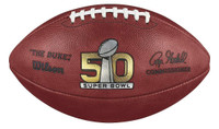 **Super Bowl 50 Official NFL Wilson Leather Football