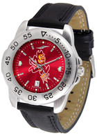 Arizona State Sun Devils Sport Leather AnoChrome Watch (Men's or Women's)