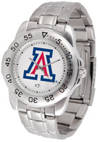 Arizona Wildcats Sport Stainless Steel AnoChrome Watch (Men's or Women's)