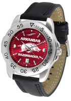 Arkansas Razorbacks Sport Leather AnoChrome Watch (Men's or Women's)