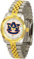 *Auburn Tigers Executive  2-Tone 23k Gold Stainless Steel Watch (Men's or Women's)