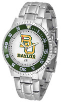 Baylor Bears Competitor Stainless Steel Watch (Men's or Women's)