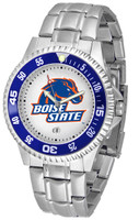 Boise State Broncos Competitor Stainless Steel Watch (Men's or Women's)