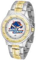 Boise State Broncos Competitor 2-Tone 23k Gold Stainless Steel Watch (Men's or Women's)
