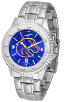 Boise State Broncos Competitor Stainless Steel AnoChrome Watch (Men's or Women's)