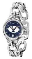 BRIGHAM YOUNG COUGARS Ladies Silver Eclipse AnoChrome Watch