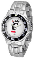 Cincinnati Bearcats Competitor Stainless Steel Watch (Men's or Women's)