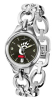 Cincinnati Bearcats Ladies Silver Eclipse AnoChrome Watch