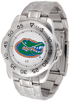 Florida Gators Sport Stainless Steel Watch White Dial (Men's or Women's)
