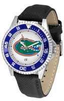 Florida Gators Competitor Leather Watch White Dial (Men's or Women's)
