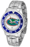 Florida Gators Competitor Stainless Steel Watch - White Dial (Men's or Women's)