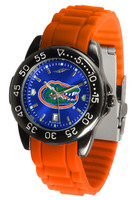 Florida Gators Fantom AC Gunmetal Sport AnoChrome Watch - Red Silicone Band