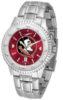 Florida State Seminoles Competitor Stainless Steel AnoChrome - Red Dial (Men's or Women's)