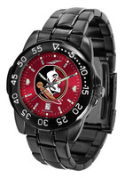 Florida State Seminoles Fantom Gunmetal Sport AnoChrome Watch - Red Dial (Men's or Women's)