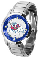 Fresno State Bulldogs Titan Stainless Steel Watch