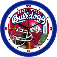 Fresno State Bulldogs 12 Inch Round Wall Clock