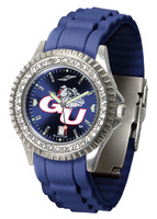 Gonzaga Bulldogs Sparkle AnoChrome Sport  Watch - Red Silicone Band