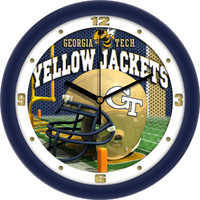 Georgia Tech Yellow Jackets 12 Inch Round Wall Clock