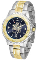 Georgetown Hoyas Competitor 2-Tone 23k Gold AnoChrome Stainless Steel Watch - Red Dial (Men's or Women's)