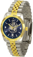 Georgetown Hoyas Executive  2-Tone 23k Gold AnoChrome Stainless Steel Watch - Red Dial (Men's or Women's)