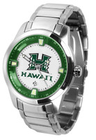 Hawaii Warriors Titan Stainless Steel Watch