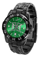 Hawaii Warriors Fantom Gunmetal Sport AnoChrome Watch - Red Dial (Men's or Women's)