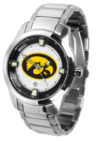 Iowa Hawkeyes Titan Stainless Steel Watch