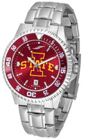 Iowa State Cyclones Competitor Stainless Steel AnoChrome - Red Dial (Men's or Women's)