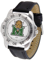 Marshall Thundering Herd  Sport Leather Watch White Dial (Men's or Women's)