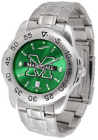 Marshall Thundering Herd  Sport Stainless Steel AnoChrome Watch Green Dial (Men's or Women's)