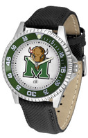 Marshall Thundering Herd  Competitor Leather Watch White Dial (Men's or Women's)